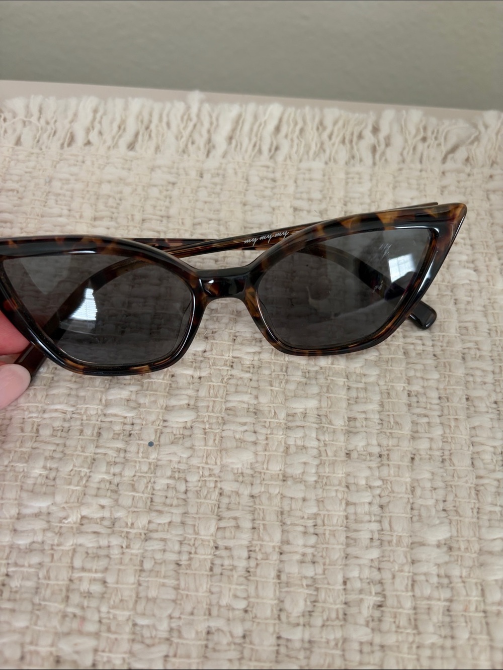 Mymymy Tortoise Cat Eye Sunglasses